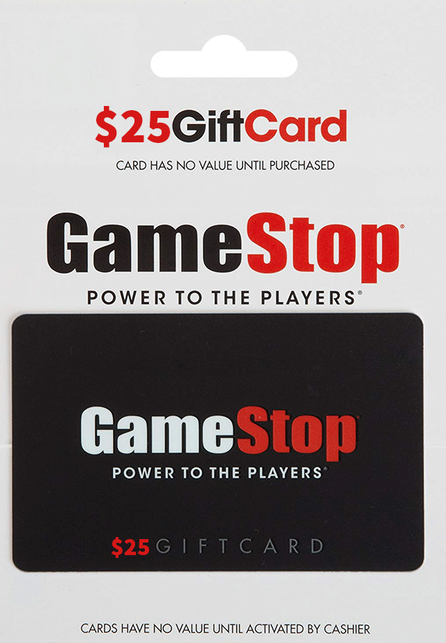 Free GameStop Gift Card Codes $25