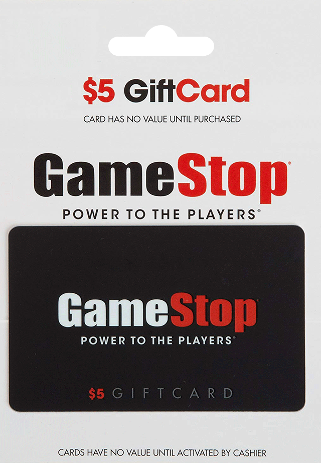 Free GameStop Gift Card Codes $5